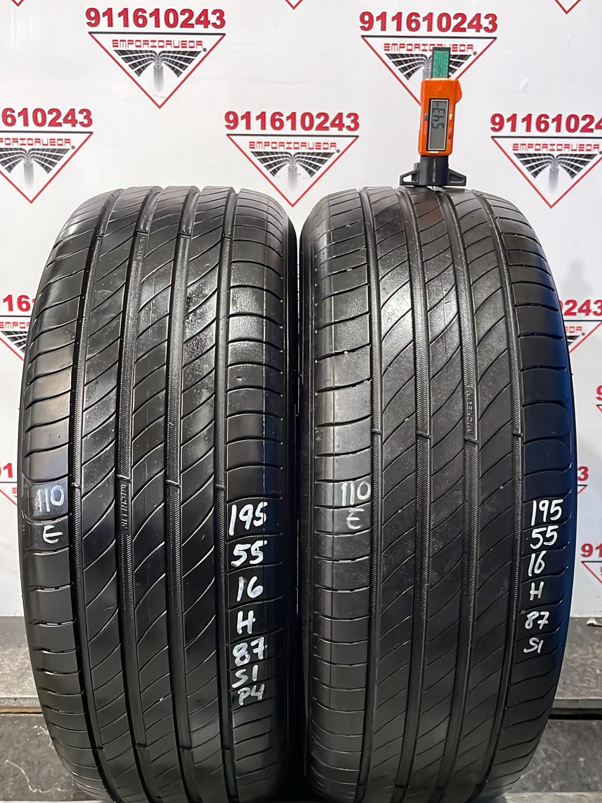 MICHELIN PRIMACY 4 USADO  195/55 R16 87 H